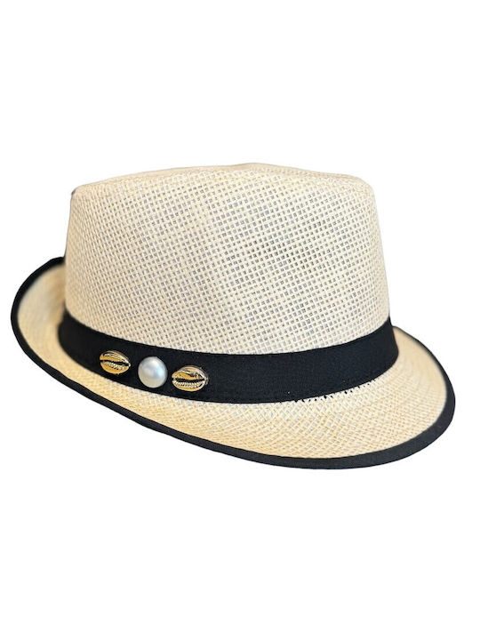 Wicker Women's Panama Hat Ecru