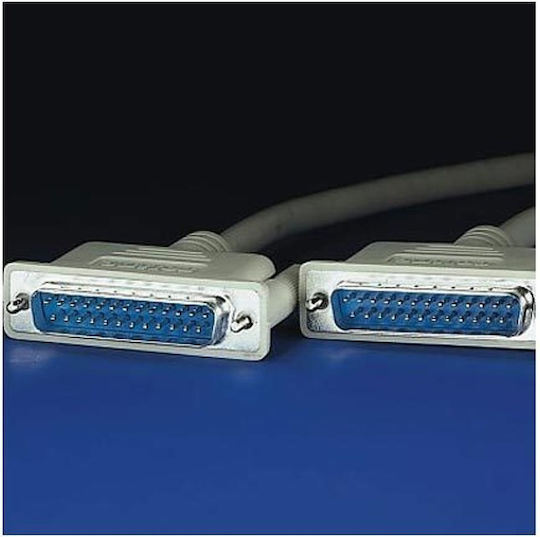 Roline Cable RS232 25-pin male to RS232 25-pin male 4.5m (11.01.3545) 1pcs