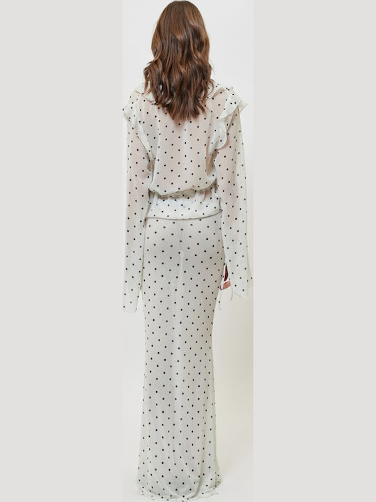Dots Maxi Φούστα Πουά polka dots