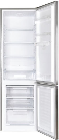 Candy Kühl-Gefrierkombination 250Es H179.4xB54.5xT54.5cm. Inox CCG1S 518EWΧ