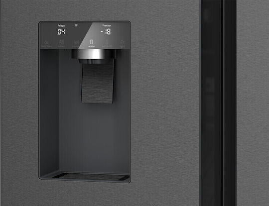 Bosch Хладилник Гардероб 574лт В183xШ90.5xД73.1см. Inox KFI96AXEA