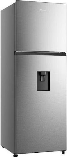 Hisense Ψυγείο Δίπορτο 325lt NoFrost Υ169.6xΠ59.5xΒ65εκ. Inox RT422N4WCE