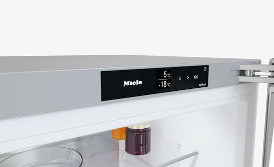 Miele Fridge-Freezer 361lt NoFrost H201.5xW59.7xD67.5cm Inox KFN 4799 AD 125