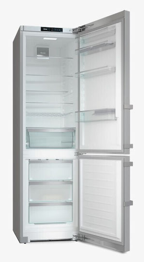 Miele Fridge-Freezer 371lt NoFrost H201.5xW59.7xD67.5cm Inox KFN 4795 AD