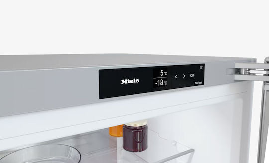 Miele Fridge-Freezer 371lt NoFrost H201.5xW59.7xD67.5cm Inox KFN 4795 AD