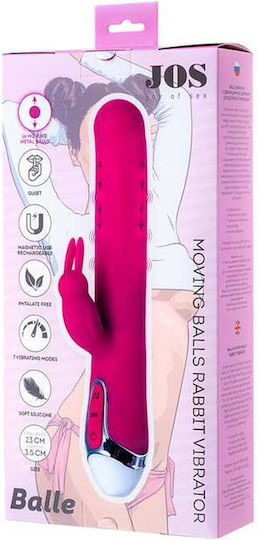 Δονητής Rabbit 23cm Ροζ