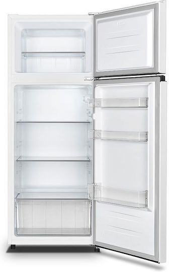 De'Longhi Double Door Refrigerator 206lt H143.6xW55.1xD54.2cm White D55TW20G