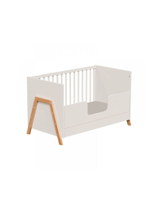 Casababy Oslo White Crib With Mattress