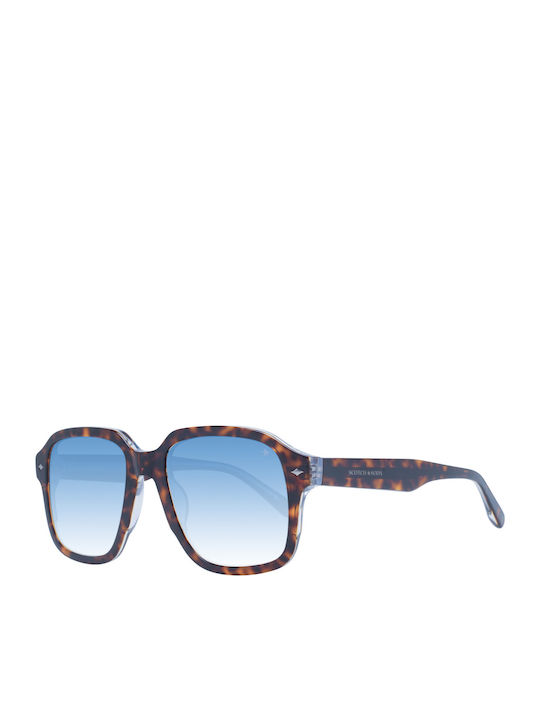 Scotch & Soda Слънчеви Очила Кафяви с Пластмасова Рамка