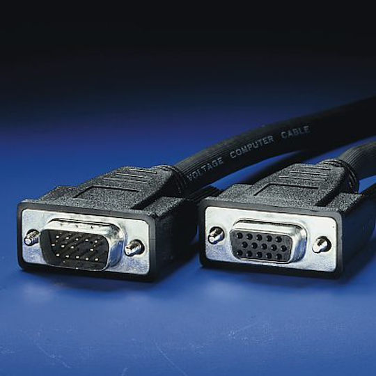 Roline Cable VGA male - VGA male Μαύρο 3m (11.04.5303)