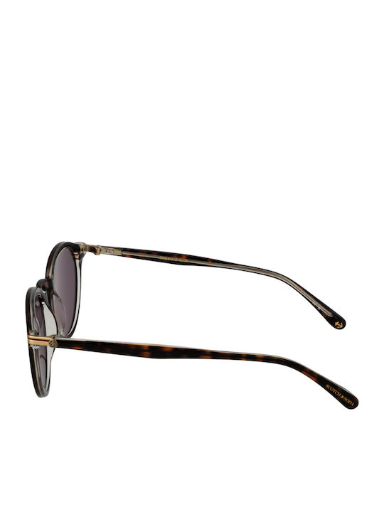 Scotch & Soda Мъжки Слънчеви Очила с Кафява Пластмасова Рамка и Кафяви Стъкла SS8023-102
