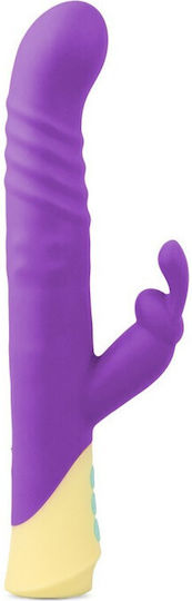Diversual Vibrator Iepurele 20cm Violet