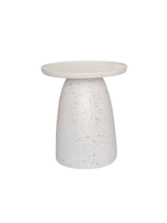 Round Side Table Mosaic Terrazzo L40xW40xH45cm.