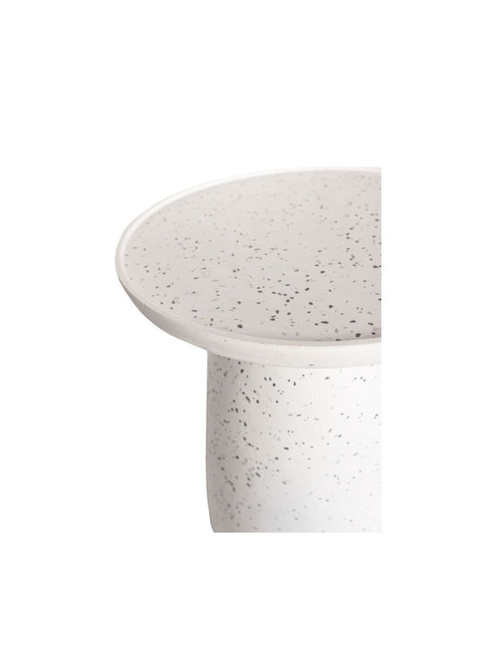 Round Side Table Mosaic Terrazzo L40xW40xH45cm.