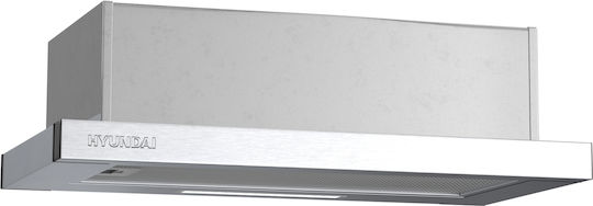 Hyundai Sliding Vent Hood 60cm Inox