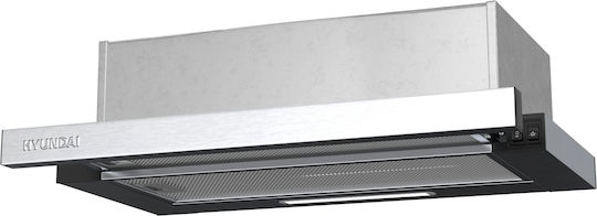 Hyundai Sliding Vent Hood 60cm Inox