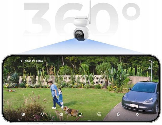 Reolink B660 IP Κάμερα Παρακολούθησης Wi-Fi 4K Αδιάβροχη Μπαταρίας με Αμφίδρομη Επικοινωνία και Φακό 4mm