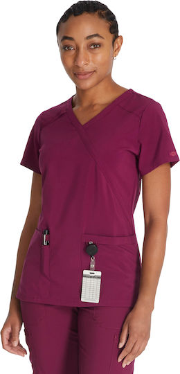 Dickies Essentials Medizinische Bluse Burgundisch