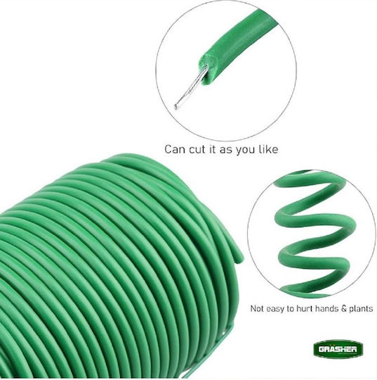 Grasher Foam-Coated Plant Wire 7mm x 5m 104041