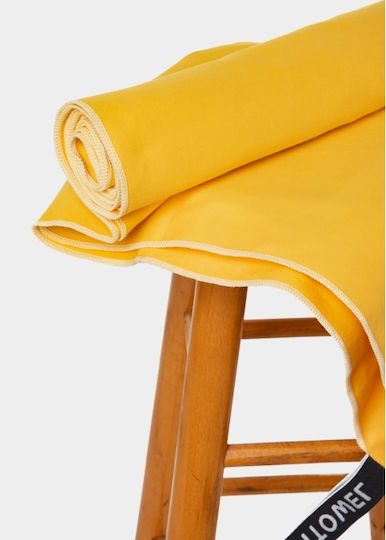 Sea Microfiber Towel Body Yellow 180x100cm