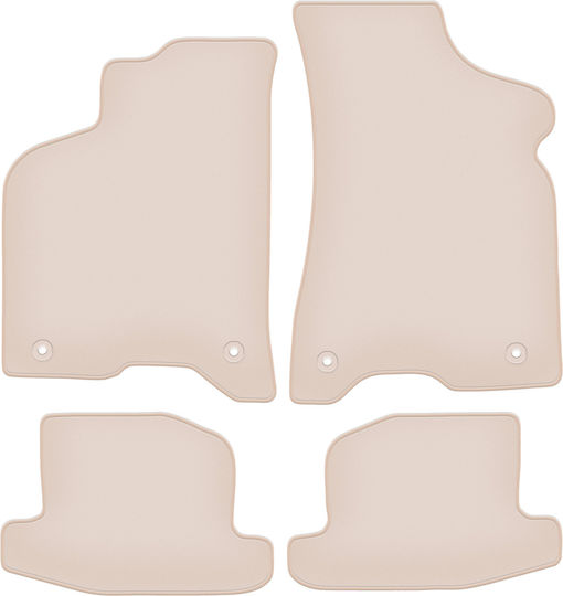 Premium Beige Fußmatten Volkswagen Lupo Hatchback 1997-2005