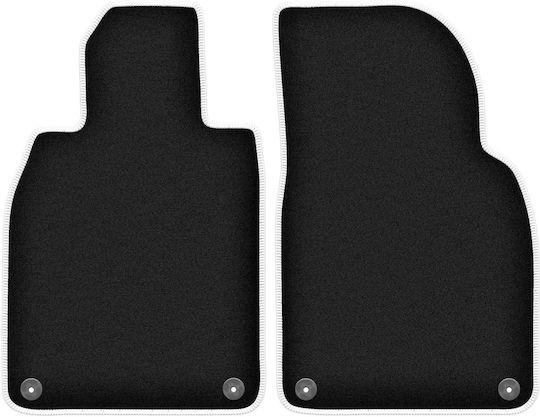 Carlux-silver Car Mats Porsche Cayman 982 Roadster 2016