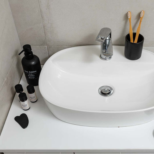 Estia Dispenser Κουζίνας Κεραμικό Μαύρο 310ml
