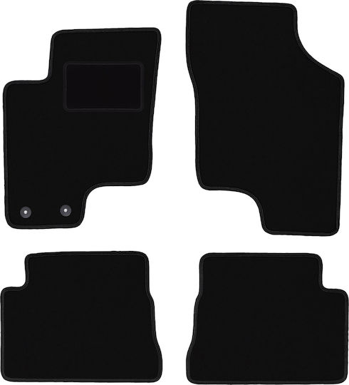 Velour Carpet Mats Set Hyundai Getz Hatchback 2002-2010