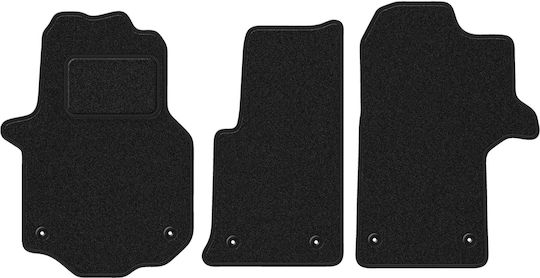 Anthracite Car Mats for Mercedes Crafter II Van 2016