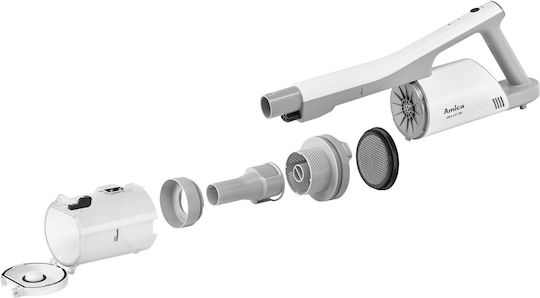 Amica Aura VM705 Επαναφορτιζόμενη Σκούπα Stick 21.6V Λευκή