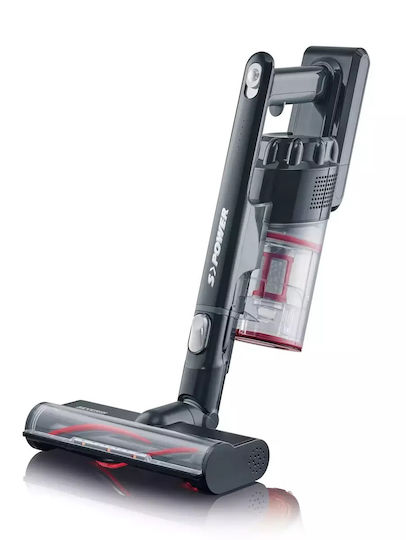 Severin Επαναφορτιζόμενη Σκούπα Stick 22.2V Μαύρη HV7966