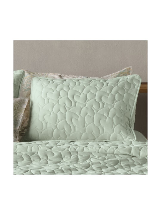 Kentia Imani Kissenbezug-Set mit Umschlagumschlag Gesteppt 10 52x72cm.