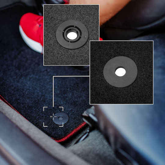 Carlux Red Car Mats Volvo XC40 Electric Crossover 2020