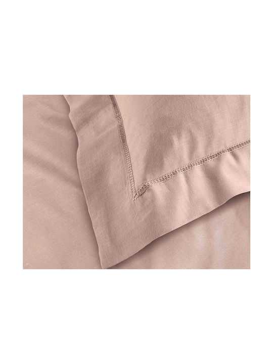 Douceur d'Intérieur Μαξιλαροθήκη Oxford Pink 50x70εκ.