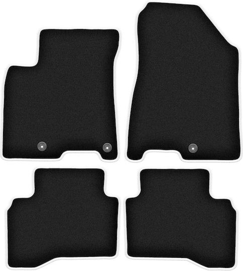 Carlux-silver Car Mats Kia Niro Crossover 2016