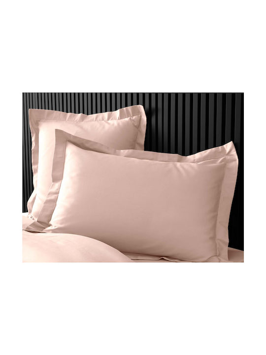 Douceur d'Intérieur Percaline Pillowcase Oxford Pink 50x70cm.