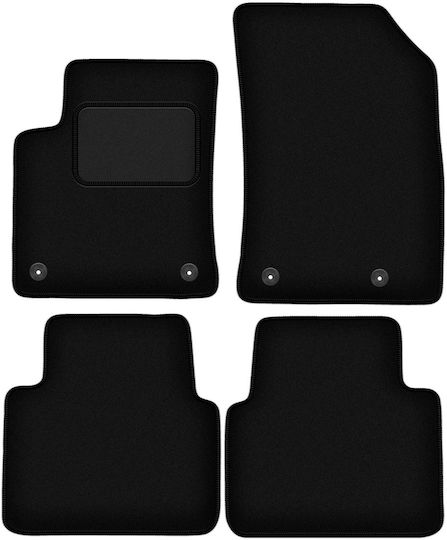 Velour Car Mats Set for Citroen C3 Aircross II Crossover 2017