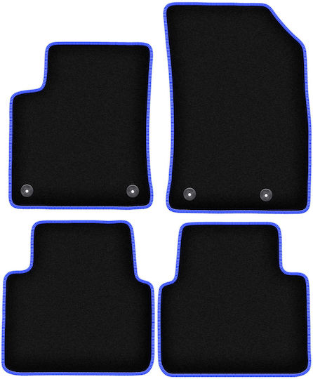 Carlux Blue Car Mats Opel Crossland X Crossover 2017