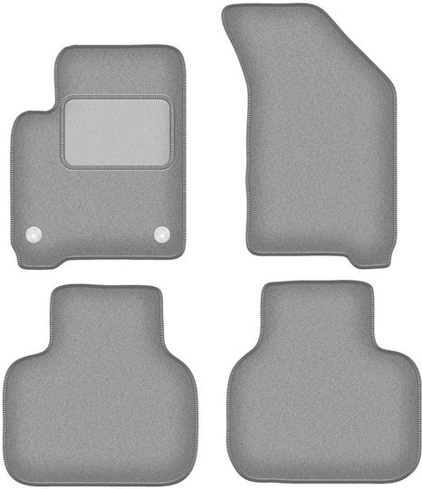 Graue Autoteppiche Fiat Freemont Crossover 2011-2016