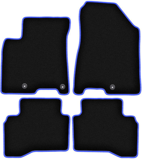 Carlux Blue Car Floor Mats for Kia Niro Crossover 2016