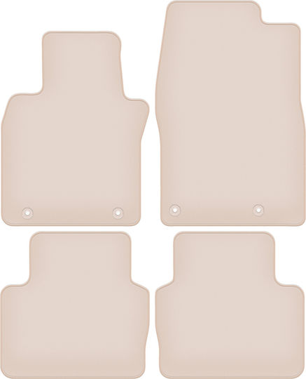 Premium Beige Car Mats Mazda CX-30 CX-30 Crossover 2019