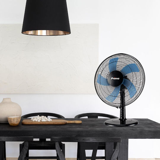 Primo PRTF-80444 Tabletop Fan 50W Diameter 40cm Black