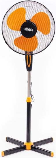 Muhler Pedestal Fan 40W Fan Diameter 40cm Black