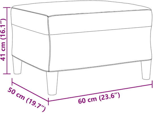 Σετ Σαλονιού 3-Sitzer & 2-Sitzer & Hocker