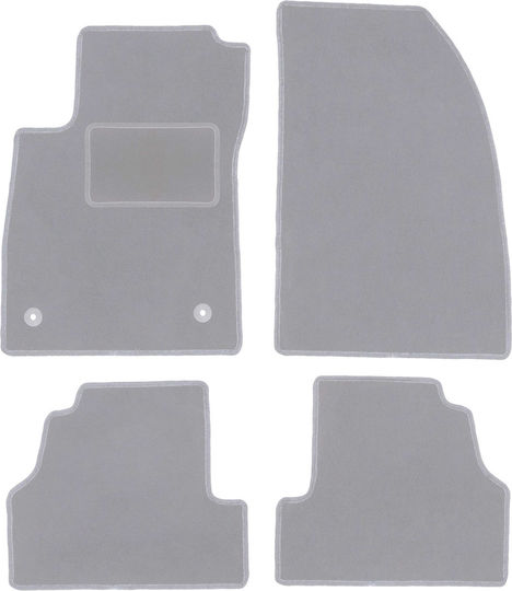 Gray Car Mats Opel Mokka X Crossover 2016