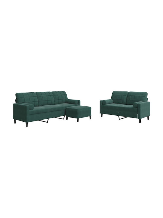 Set de Sufragerie 3 Scaune & 2 Scaune & Taburet