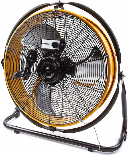 Master Ventilator De Pardoseală 107W Galben
