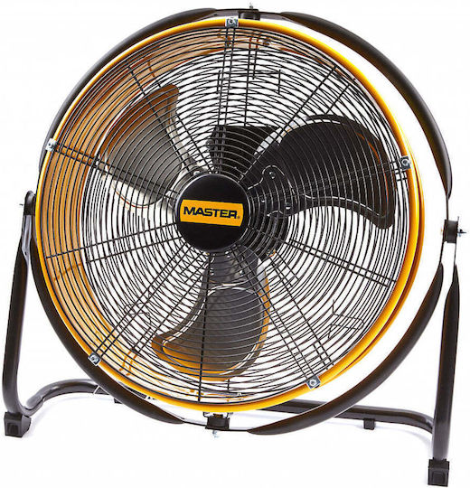 Master Ventilator De Pardoseală 107W Galben