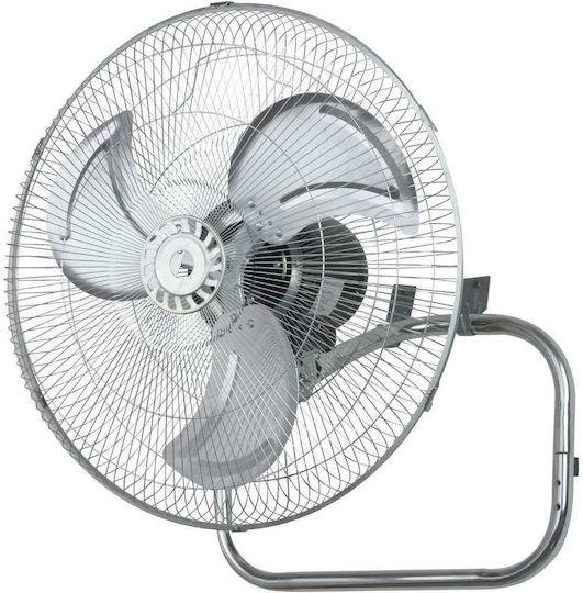 Human FS-45 Πολυμορφικός Ανεμιστήρας 90W Διαμέτρου 45cm Ασημί