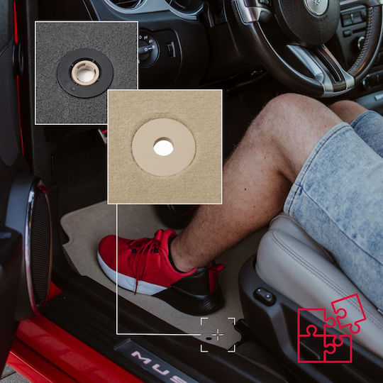 Driver's Mat Fortuna Fiat E-500x 500x Electric Crossover 2019